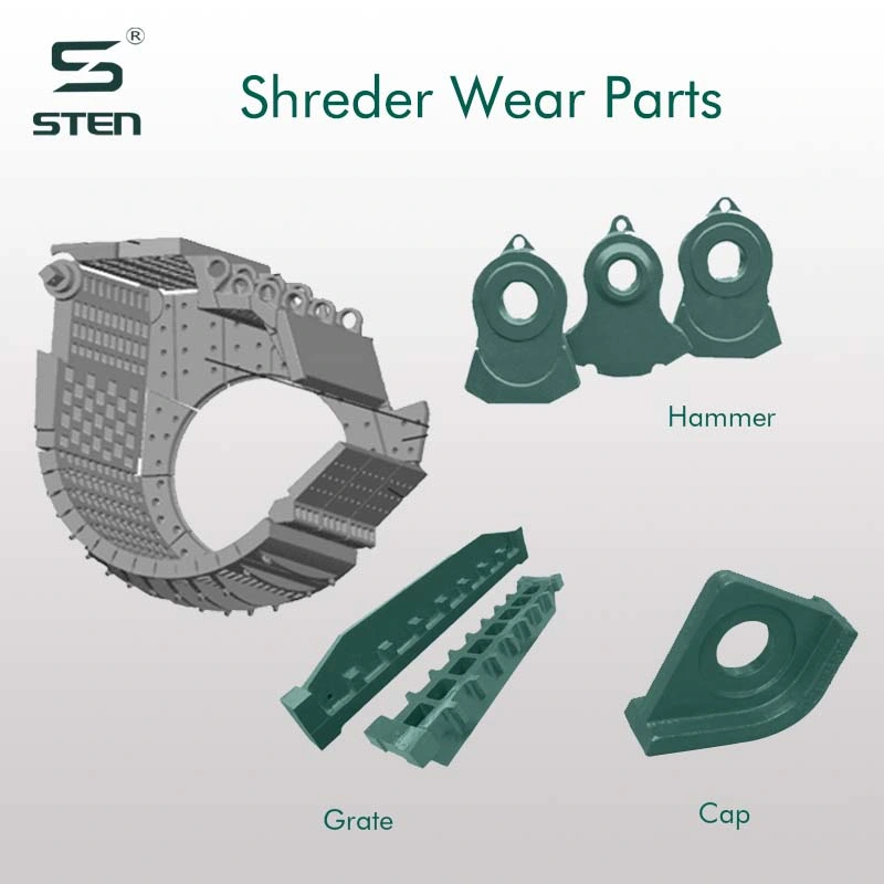 Concrete Machinery Mixer Parts with High Chromium Cast Iron/Steel