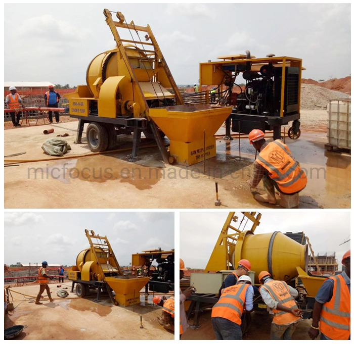 Jbs30 30m3/H Mixer Concrete Pump Concrete Mixer with Pump Price