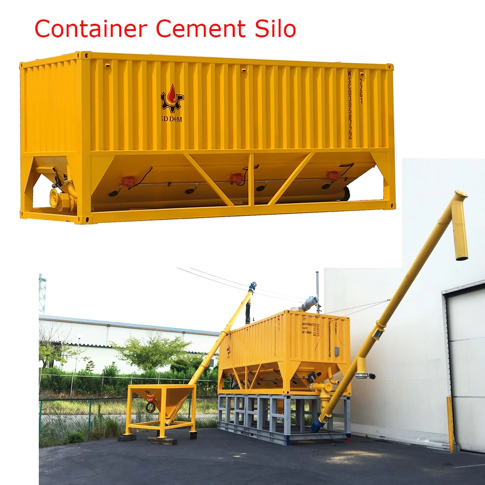 Horizontal Powder Silo Mobile Horizontal Cement Silo Ready Sale