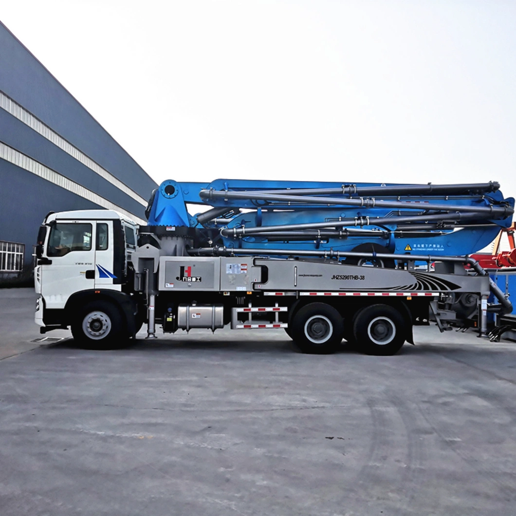 Manufacturer! 38m Truck Mounted Concrete Pump Concrete Boom Pump Truck with Best Price for Sale