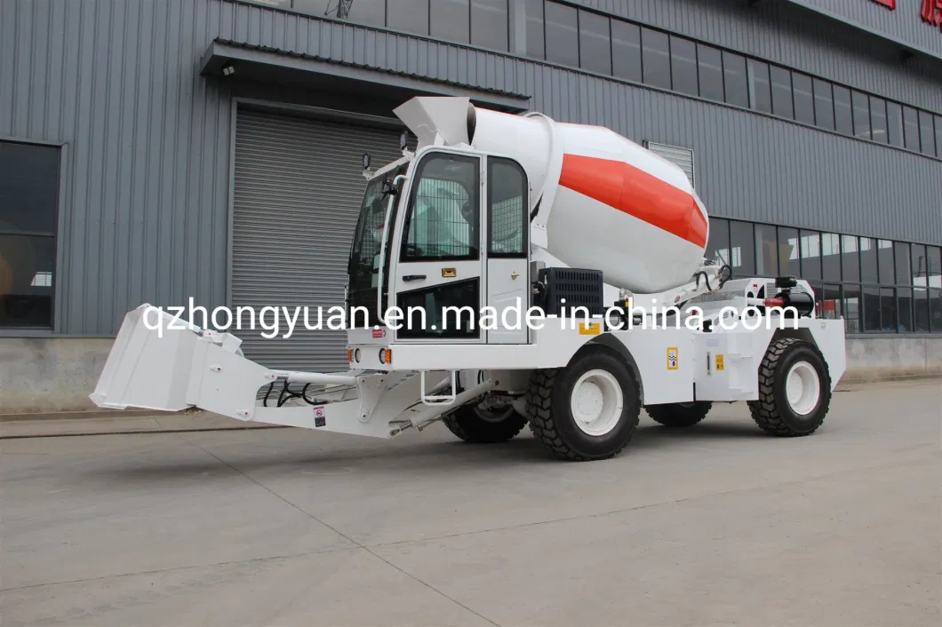 Hongyuan Hy350 Mini Self Loading Concrete Mixer for Sale